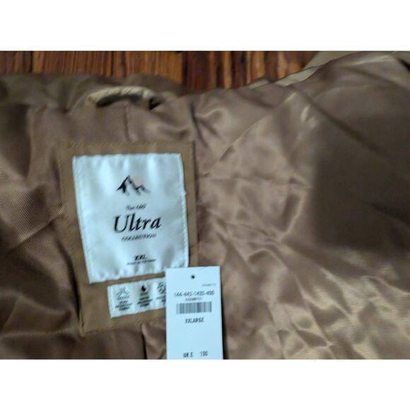 Abercrombie and Fitch The Ultra Collection Brown Youth 2XL Down Jacket NWT - Picture 7 of 8